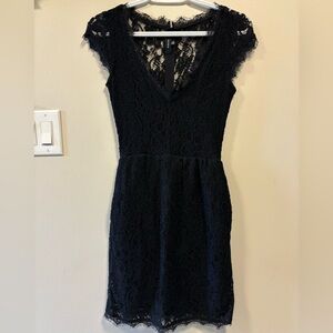 Aritzia - Babaton Black Lace Dress
